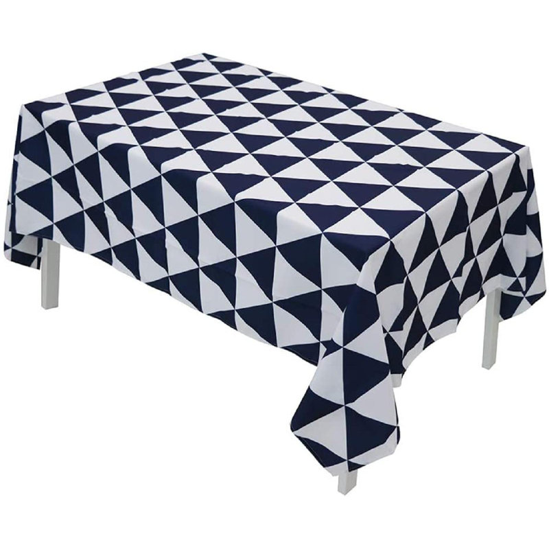 lameishuju Rectangle Tablecloth Stain Resistant, Waterproof, Wipe Clean